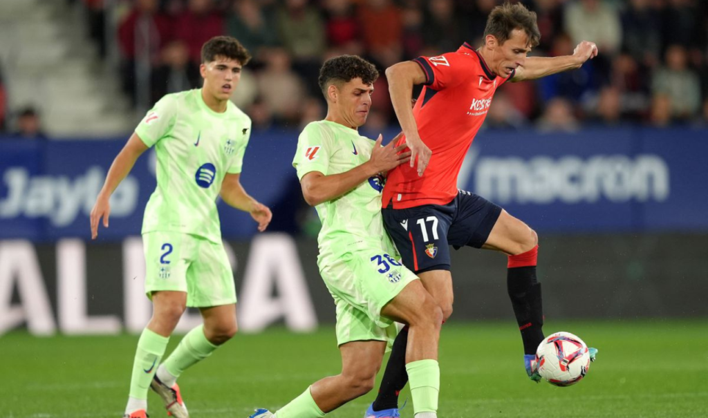 Osasuna 4-2 Barcelona